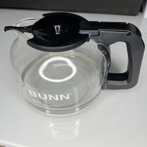 BUNN Coffee Pot Carafe 10 Cup Replacement Glass No Drip Lid Speed Brew Velocity